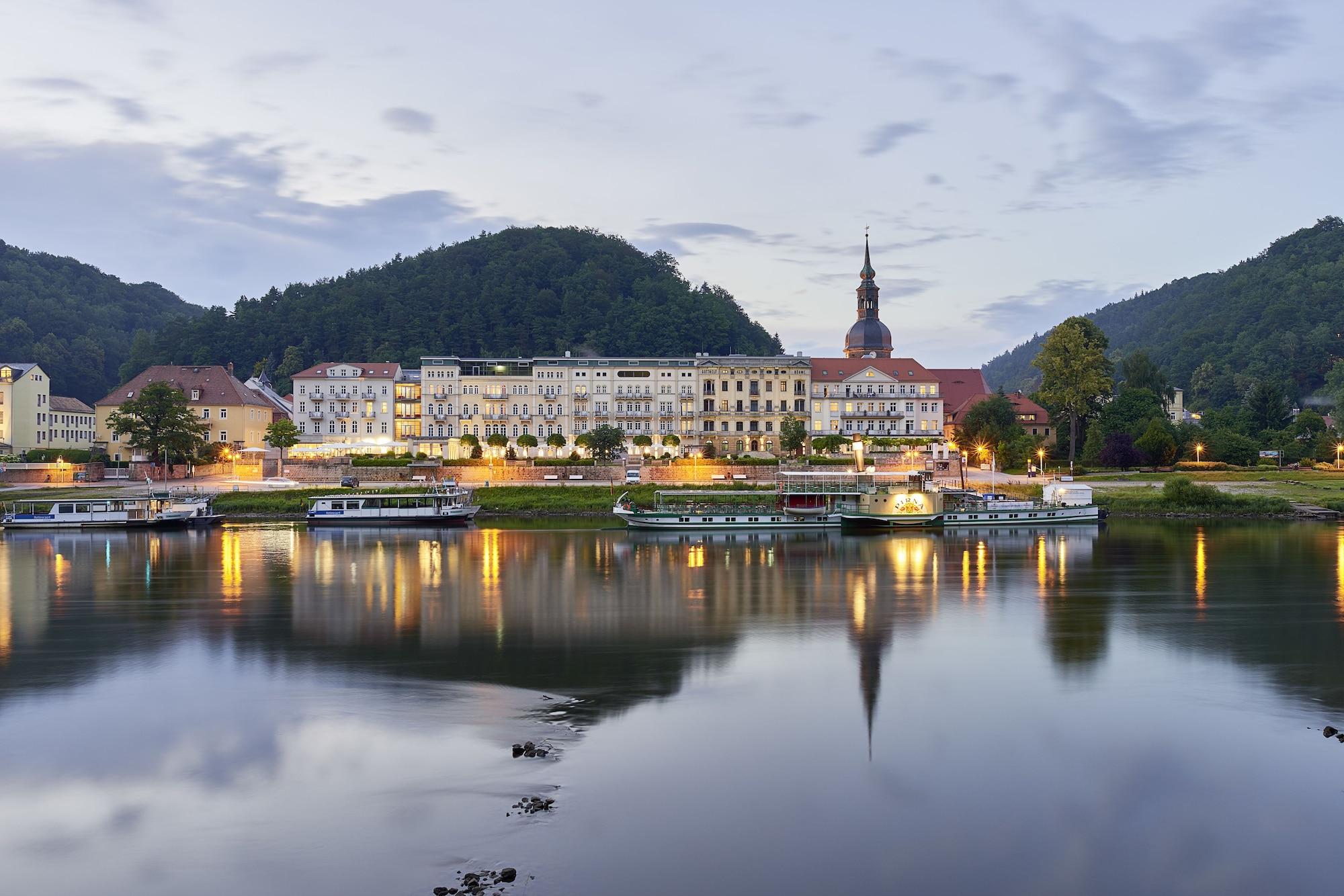 Hotel Elbresidenz An Der Therme Bad Schandau Esterno foto The town of Bad Segeberg